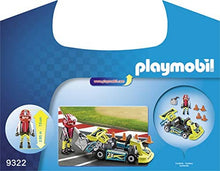 Cargar imagen en el visor de la galería, Playmobil construccion Go Kart Maletin