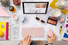 Cargar imagen en el visor de la galería, Teclado Bluetooth K380 Rosa para Tablet, Celular, Multidispositivo