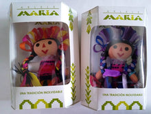 Cargar imagen en el visor de la galería, Muñeca Artesanal Otomi Lele Maria Queretana Original