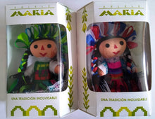 Cargar imagen en el visor de la galería, Muñeca Artesanal Otomi Lele Maria Queretana Original