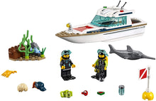 Cargar imagen en el visor de la galería, Kit Lego City Yate Buceo Barco 60221 Construccion Original
