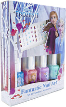 Cargar imagen en el visor de la galería, Barnices Esmaltes Frozen Kit 4 Esmaltes De Uñas 3d Para Niña Lavables
