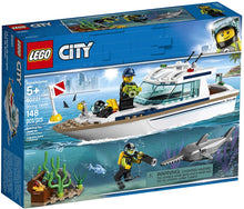 Cargar imagen en el visor de la galería, Kit Lego City Yate Buceo Barco 60221 Construccion Original
