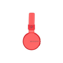 Cargar imagen en el visor de la galería, Audífonos Diadema Bluetooth Lf Acoustics 3.5mm Rosa Coral
