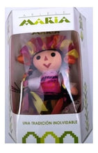 Cargar imagen en el visor de la galería, Muñeca Artesanal Otomi Lele Maria Queretana Original
