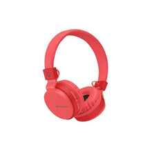 Cargar imagen en el visor de la galería, Audífonos Diadema Bluetooth Lf Acoustics 3.5mm Rosa Coral
